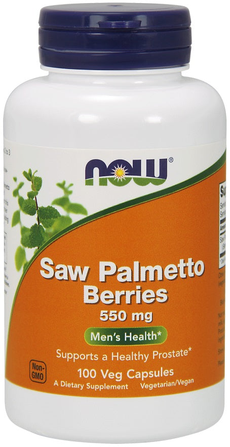 Saw Palmetto Berries - 550mg - 100 vcaps