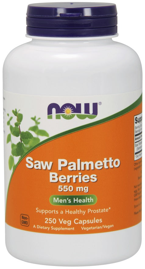 Saw Palmetto Berries - 550mg - 250 vcaps