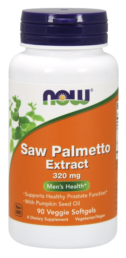 Saw Palmetto Extract with Pumpkin Seed Oil - 320mg - 90 veggie softgels