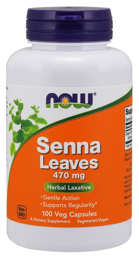 Senna Leaves - 470mg - 100 vcaps