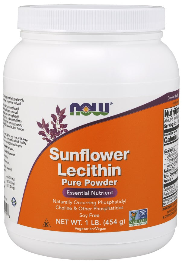 Sunflower Lecithin - Pure Powder - 454g