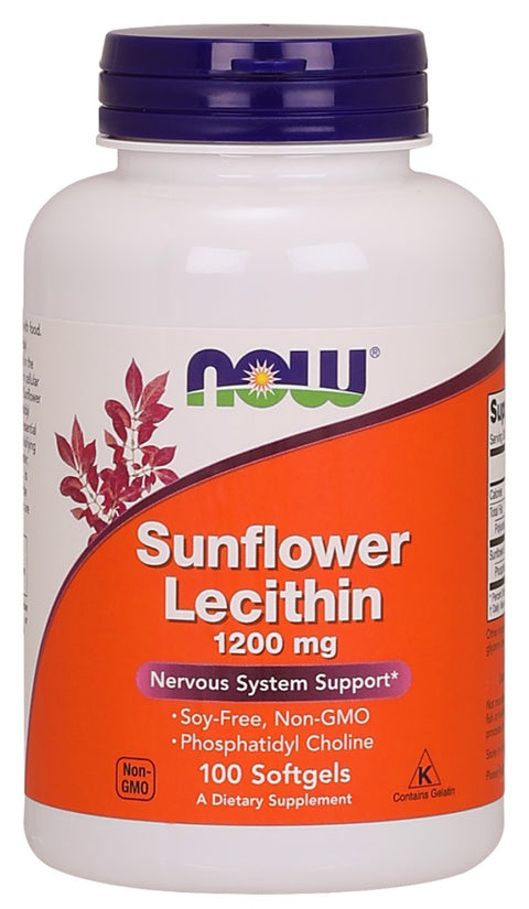 Sunflower Lecithin - 1200mg - 100 softgels