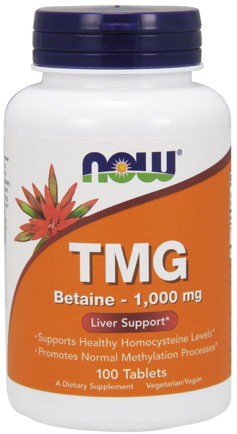 TMG (Trimethylglycine) - 1000mg - 100 tabs