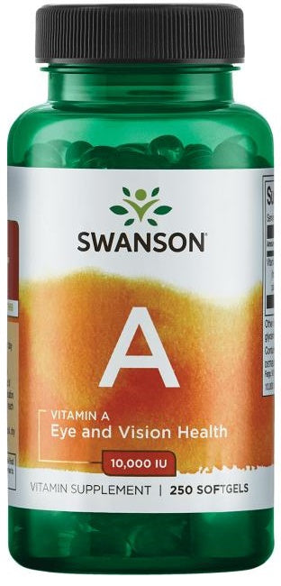 Vitamin A - 10 000 IU - 250 softgels