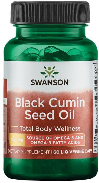 Black Cumin Seed Oil - 500mg - 60 liquid vcaps