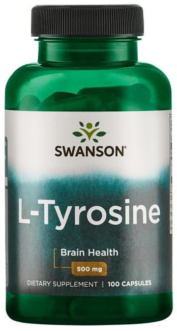 L-Tyrosine - 500mg - 100 caps