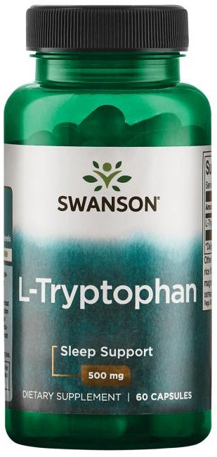 L-Tryptophan - 500mg - 60 caps