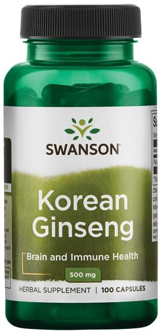 Korean Ginseng - 500mg - 100 caps