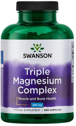 Triple Magnesium Complex, 400mg - 300 caps