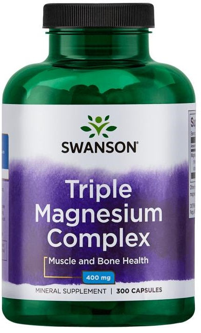 Triple Magnesium Complex - 400mg - 300 caps