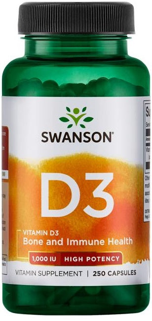 Vitamin D-3 - 1000 IU - 250 caps