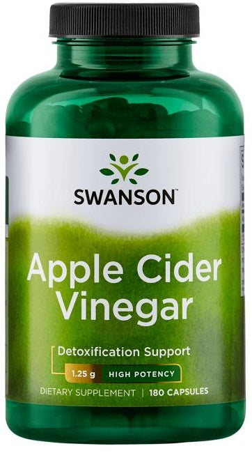 Apple Cider Vinegar - 1250mg High Potency - 180 caps