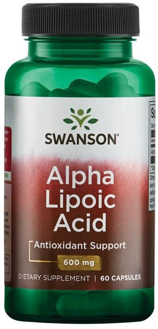 Alpha Lipoic Acid - 600mg - 60 caps