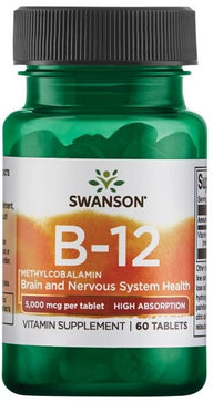 5000mcg High Absorption - 60 tabs