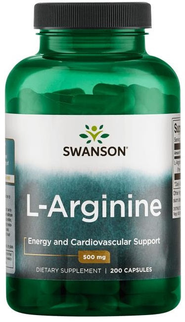 L-Arginine - 500mg - 200 caps