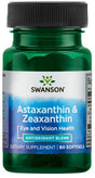 Astaxanthin & Zeaxanthin - 60 softgels