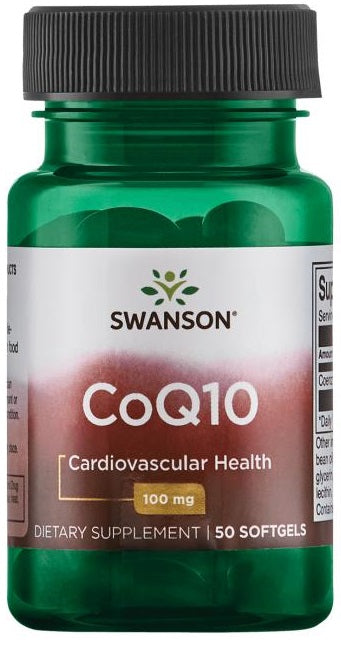 CoQ10 - 100mg - 50 softgels