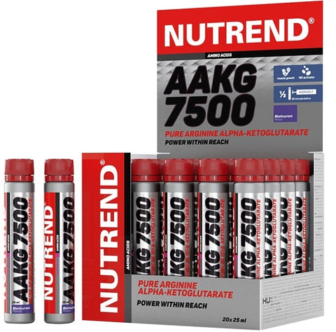 AAKG 7500 - Blackcurrant - 20 x 25 ml.