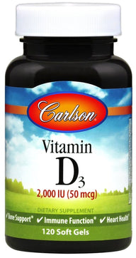 2000 IU - 120 softgels