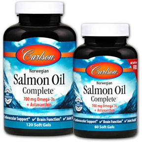 Norwegian Salmon Oil Complete - 120 + 60 softgels
