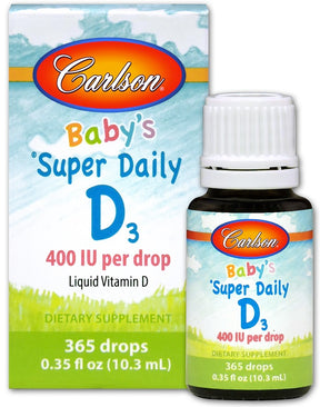 Babys Super Daily D3, 400 IU - 10 ml.