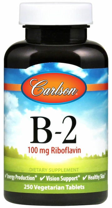 Vitamin B-2 - 100mg - 100 vegetarian tablets