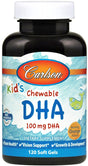 Kids Chewable DHA, 100mg Orange - 120 softgels