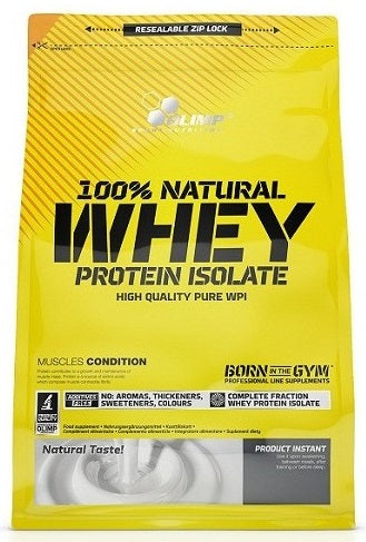 100% Natural Whey Protein Isolate - Natural - 600g