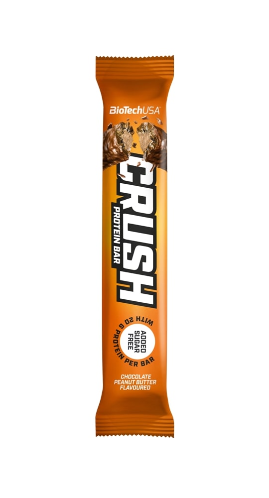 Crush Bar - Chocolate Peanut Butter - 12 x 64g
