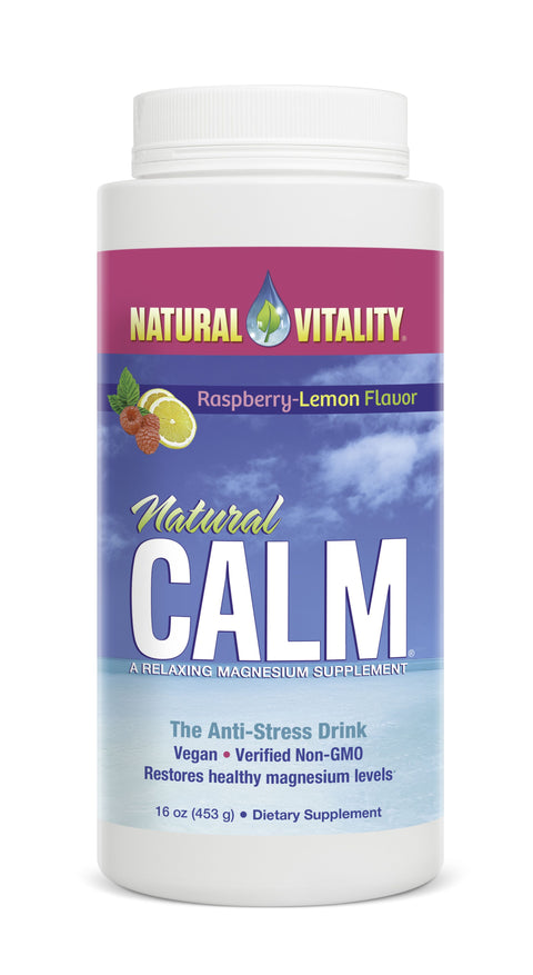 Natural Calm - Raspberry Lemon - 453g