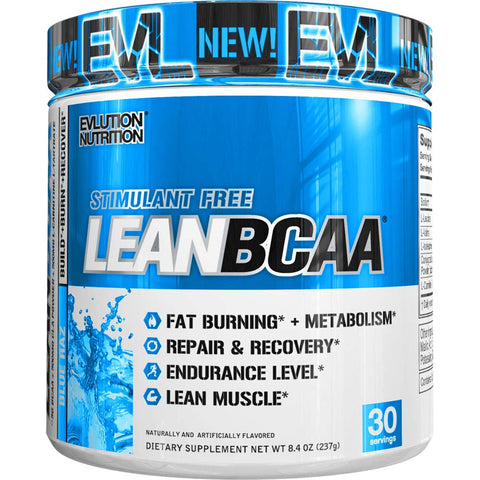 Lean BCAA - Stimulant Free - Blue Raz - 237g