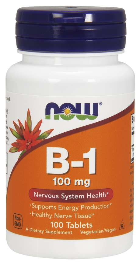 NOW Foods Vitamin B-1 Thiamine