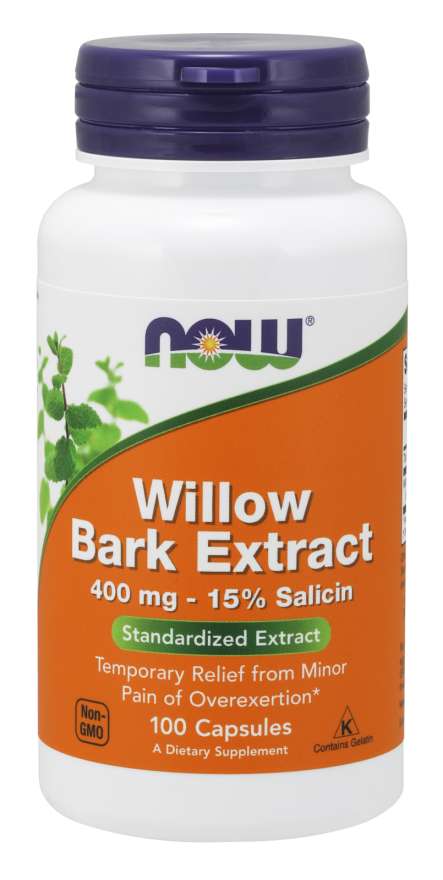 Willow Bark Extract - 400mg - 100 caps