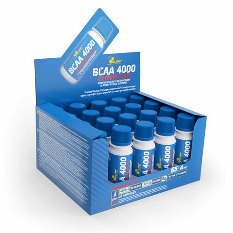 BCAA 4000 Extreme Shot - Orange - 20 x 60 ml.