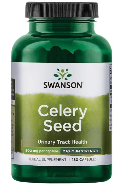 Celery Seed - 500mg - 180 caps