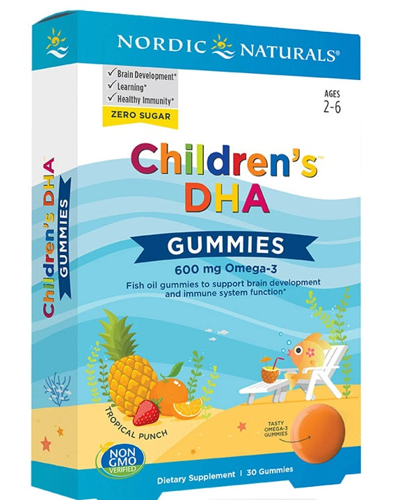 Childrens DHA Gummies, 600mg - 30 gummies