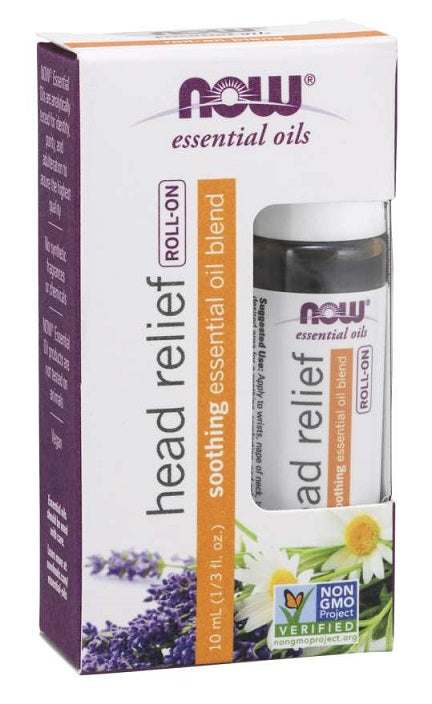 Essential Oil - Head Relief Blend Roll-On - 10 ml.