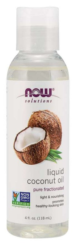 Coconut Oil - Liquid Pure Fractionated - 118 ml.