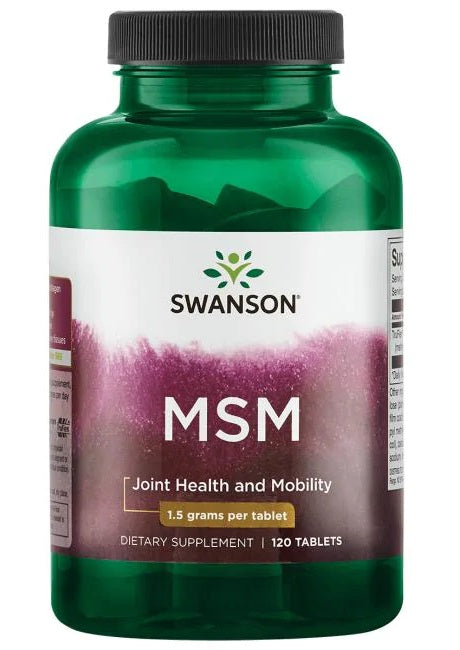 MSM - 1500mg - 120 tablets