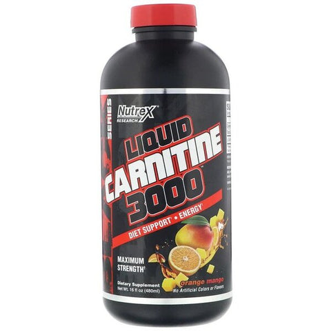 Liquid Carnitine 3000 - Orange Mango - 480 ml.