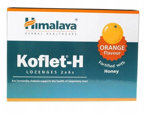 Koflet-H - Orange - 12 lozenges