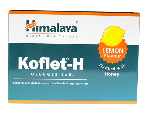 Koflet-H - Lemon - 12 lozenges