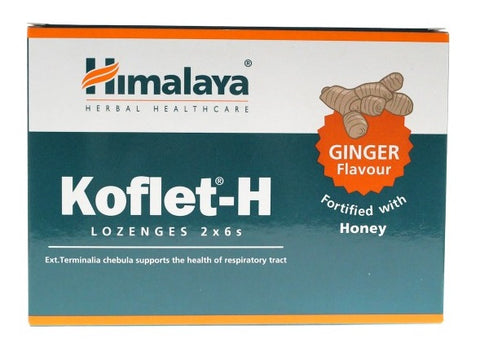 Koflet-H - Ginger - 12 lozenges
