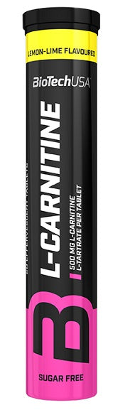 L-Carnitine Effervescent - 500mg (Blueberry-Raspberry) - 20 tablets