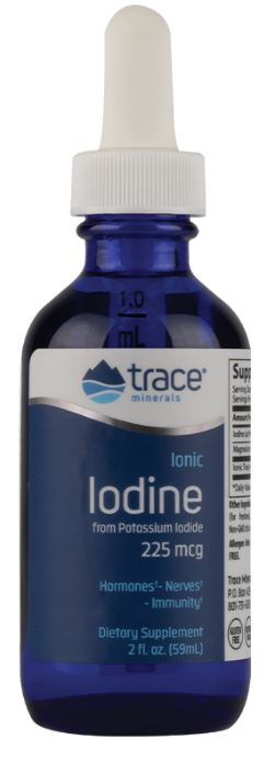 Ionic Iodine - 225mcg - 59 ml.