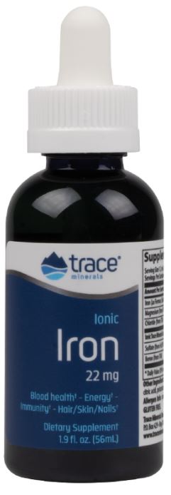 Ionic Iron - 22mg - 56 ml.