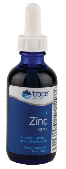 Ionic Zinc - 50mg - 59 ml.