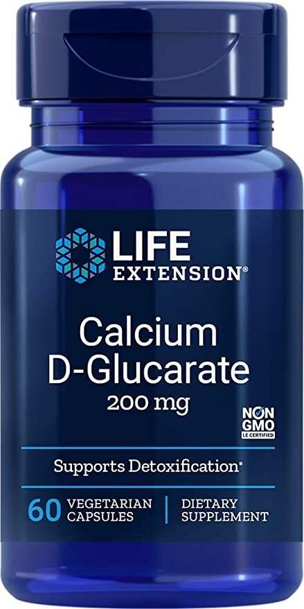 Calcium D-Glucarate - 200mg - 60 vcaps