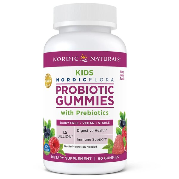 Probiotic Gummies Kids - Merry Berry Punch - 60 gummies