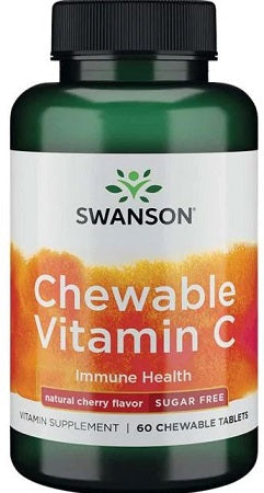 Chewable Vitamin C - Natural Cherry Flavour - 60 chewable tablets